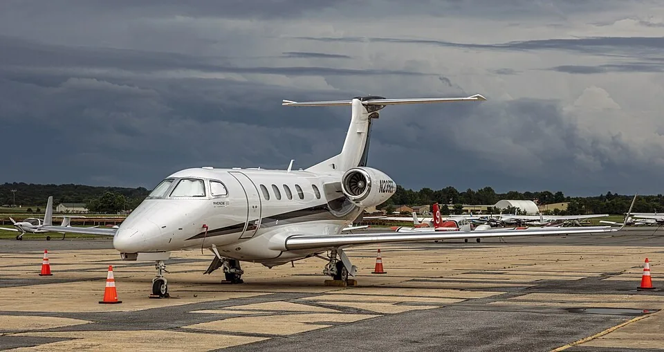 Phenom 300 exterior — representative aircraft