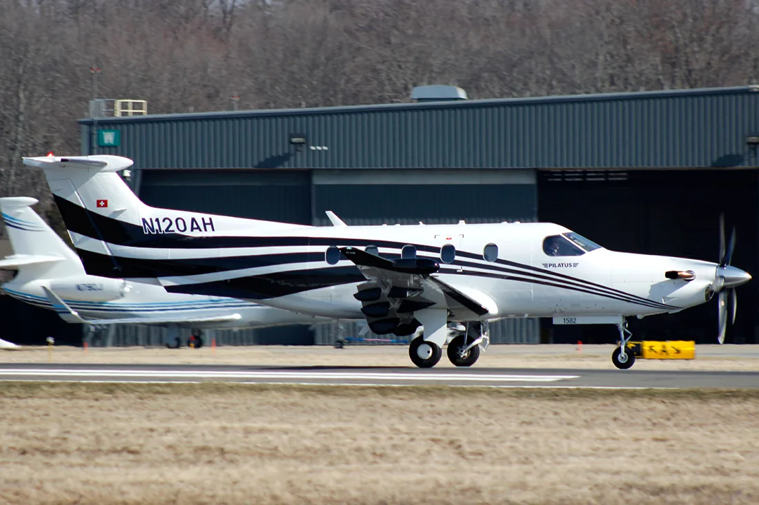 Pilatus PC-12 exterior — representative aircraft
